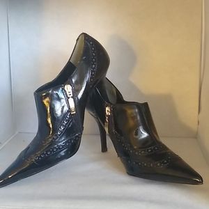Guess by Marciano Patent Leather Oxford Booties
